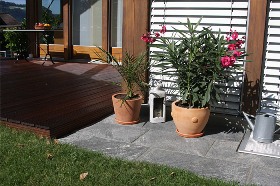 Holzterrasse